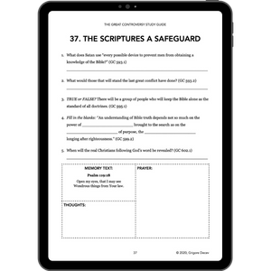 The Great Controversy Study Guide