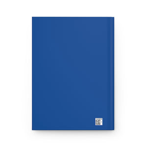 Fight the Good Fight Hardcover Notebook - Blue