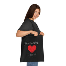 Load image into Gallery viewer, God is Love Tote - Black
