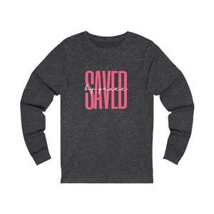 "Saved by Grace" Long Sleeve Tee
