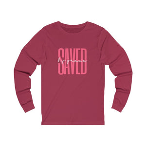 "Saved by Grace" Long Sleeve Tee