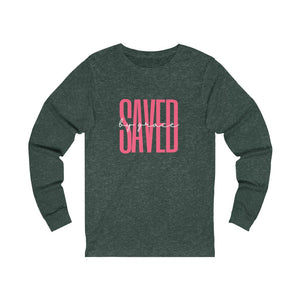 "Saved by Grace" Long Sleeve Tee
