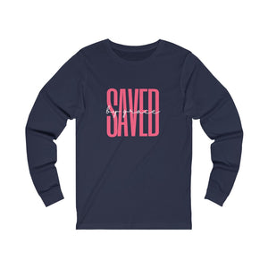 "Saved by Grace" Long Sleeve Tee